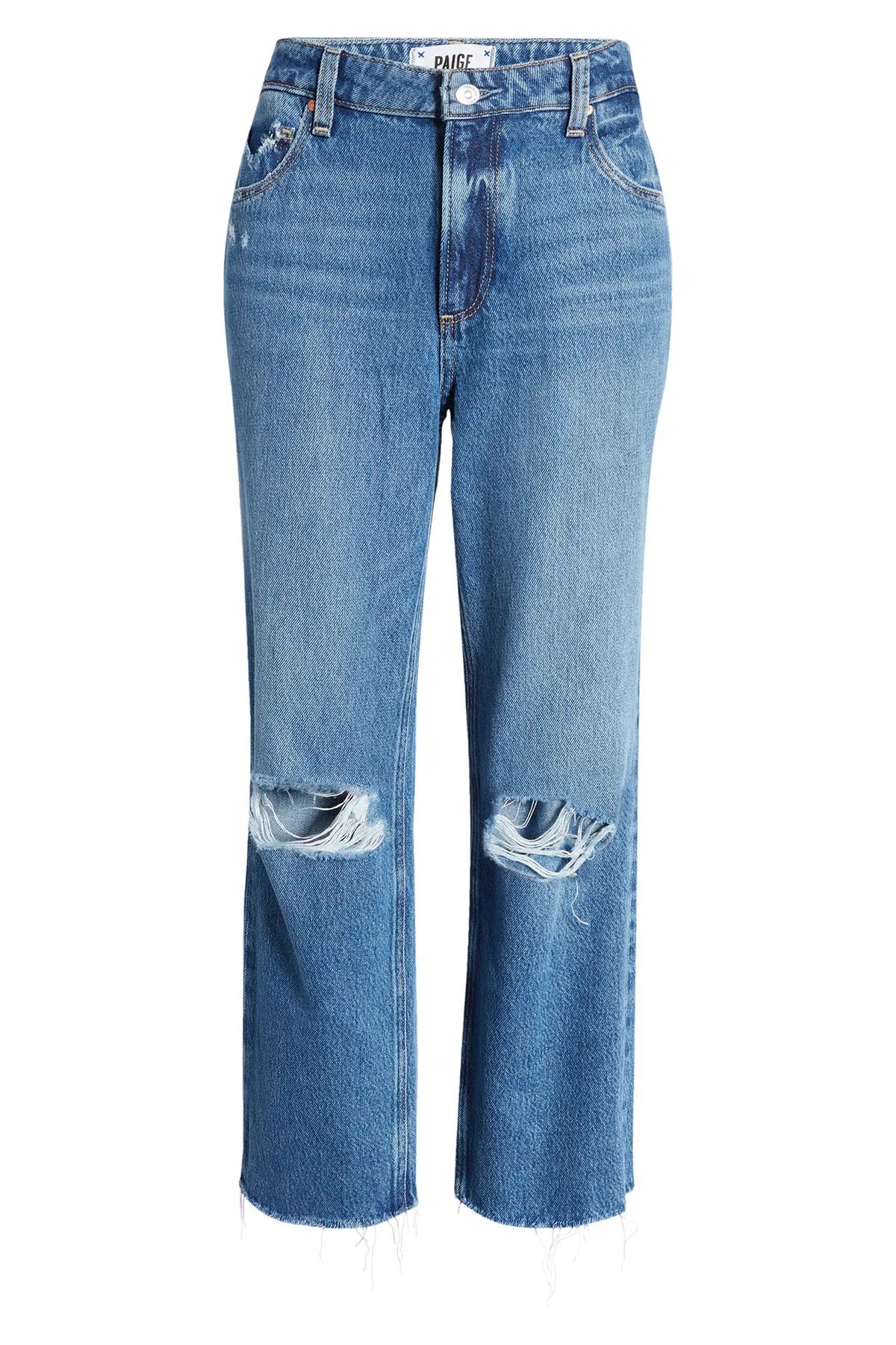 Dizleri Yırtık Kot Pantolon